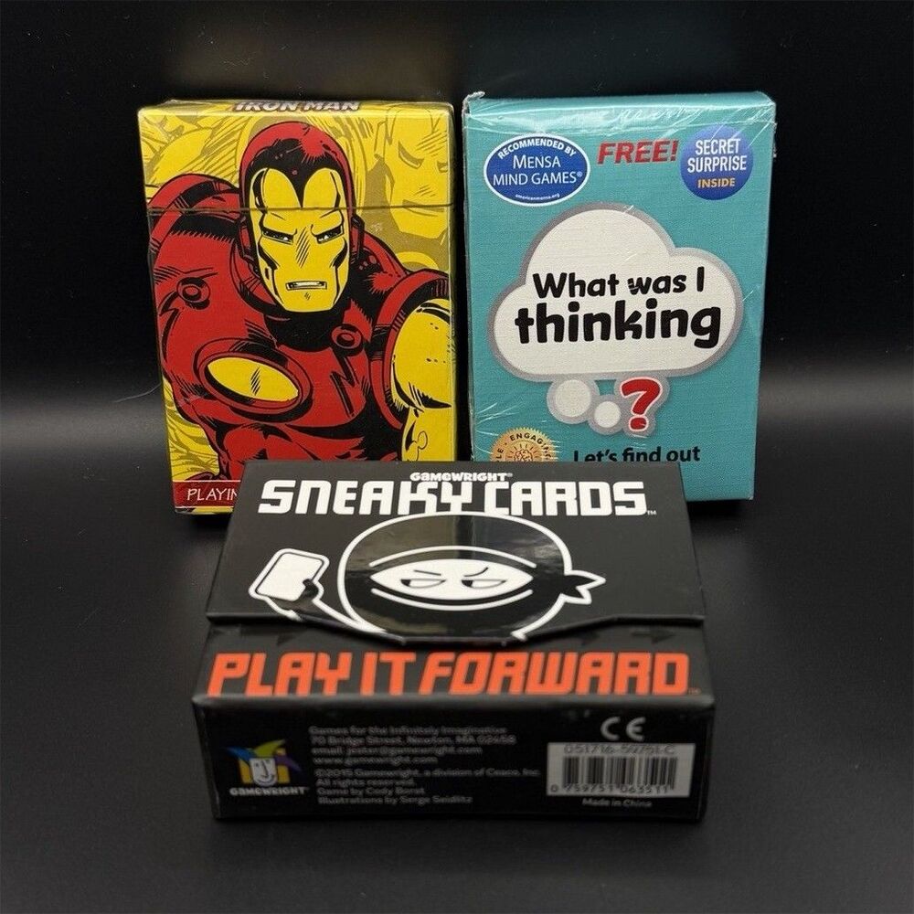 Gamewright Sneaky Cards Strategy Card Game 2-8 Players 2010 MPN 4324